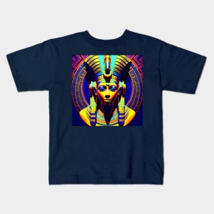Ancient Egyptian Alien Stargate Music Kids T-Shirt